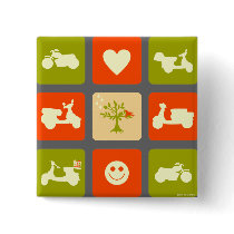 Square Button by ScottInk Square Button