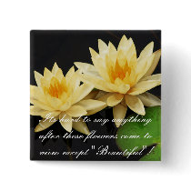 Square Button-Beautiful by Rb_barnes2 Square Button-Beautiful