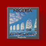 Square Button - NIGERIA buttons