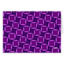Square Clover Purples cards by JaZilla Square Clover Purples cards
