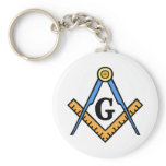 Square &amp; Compasses Keychains