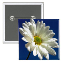 Square Daisy Button