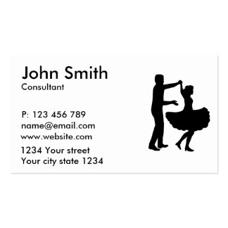 Line Dance Business Cards &amp; Templates | Zazzle