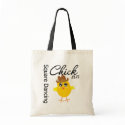 Square Dancing Chick bags by chicktshirts Square Dancing Chick bags