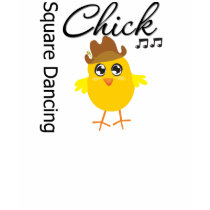 Square Dancing Chick t-shirts