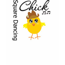 Square Dancing Chick t-shirts