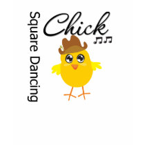 Square Dancing Chick t-shirts