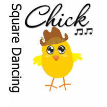 Square Dancing Chick t-shirts