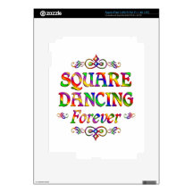 SQUARE DANCING FOREVER SKINS FOR iPad 3