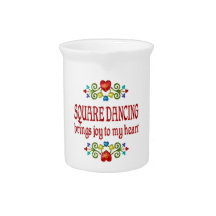 Square Dancing Joy Drink Pitchers