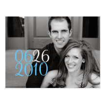 Square Date Postcards