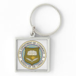 Square Dept. of the Census - keychain