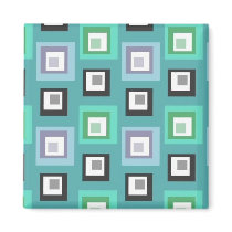 Square Design Magnet by christigmc Square Design Magnet