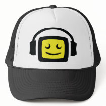 hardstyle, hardcore, old, skool, t-shirts, tshirts, deejay, club, wear, rave, smiley, merchandise, dance, defqon, qlimax, party, headhunterz, zany, showtek, hard, bass, jump, style, music, gas, mask, gabba, gabber, Trucker Hat with custom graphic design