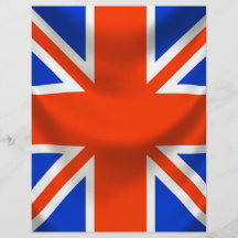 square english flag full color flyer