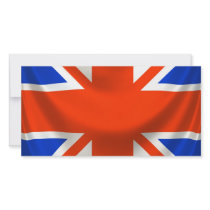 square english flag photo cards