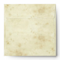 square envelope old design for RSVP
