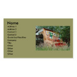 Square Face Business Cards