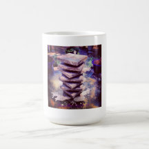 Square Fountain Stack Coffee Mug