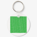 Square Inside Keychain