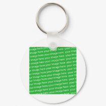 Square Inside Keychain