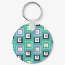 Square Keychain by christigmc Square Keychain