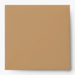 Square Light Brown Envelope envelopes