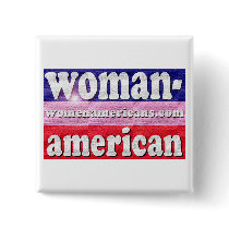 Square Logo Button by womenamericans Square Logo Button