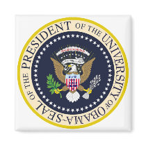 Square Magnet by Obama_Change_Quote Square Magnet