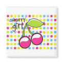 Square Magnet by lildevil024 Square Magnet