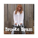 Square Magnet - Customized by brookebyam Square Magnet - Customized