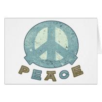 Square Meal Peace Sign cards