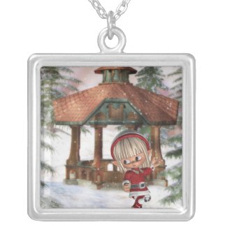 Square Necklace Template - Customized