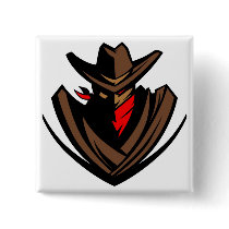 Square Outlaw Button
