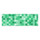 Square Pattern Bookmark Business Card Templates