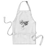 Square peg round hole aprons