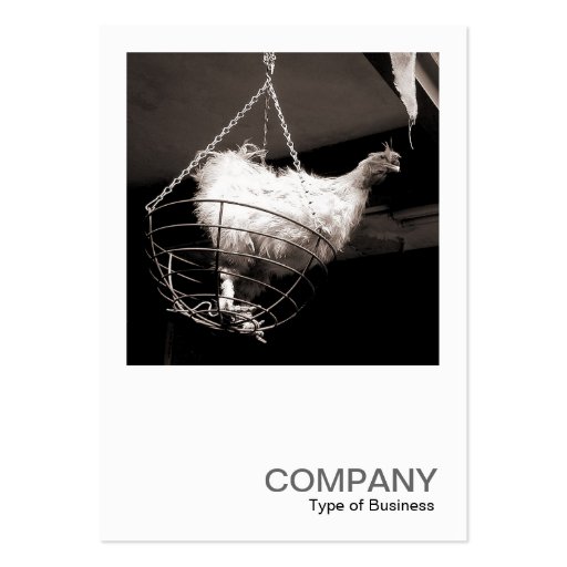 Square Photo 086 - Chicken in the Basket Business Card (front side)