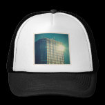 Square Photo - Sun on a Building hats