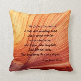 Square Pillow Apache Blessing Wedding Gift