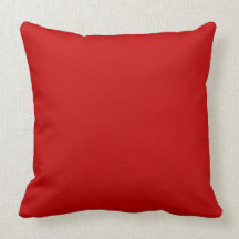 Square Pillow Red Cushion Block Colors