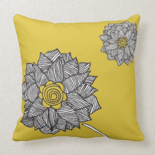 Pillows With Flowers