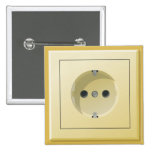 Square Plug Badge buttons