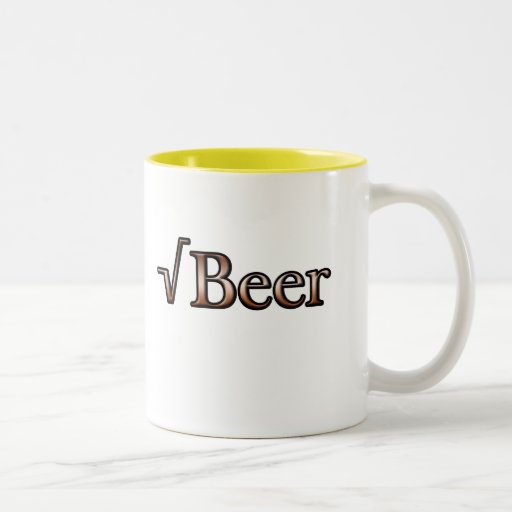 Square Root Beer Coffee Mug