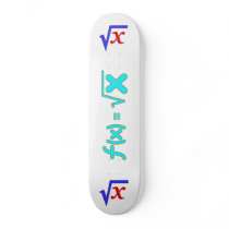 Square Root Function Geeky  Skateboard