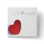 square root heart button