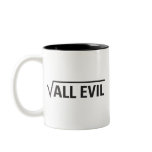 Square Root Of All Evil Coffee Mugs