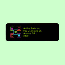 Square Skull labels