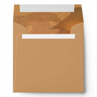 Square Thanksgiving Envelope envelope