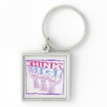 Square Think Big Keychain #1 keychains