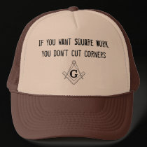 Square Work Hat